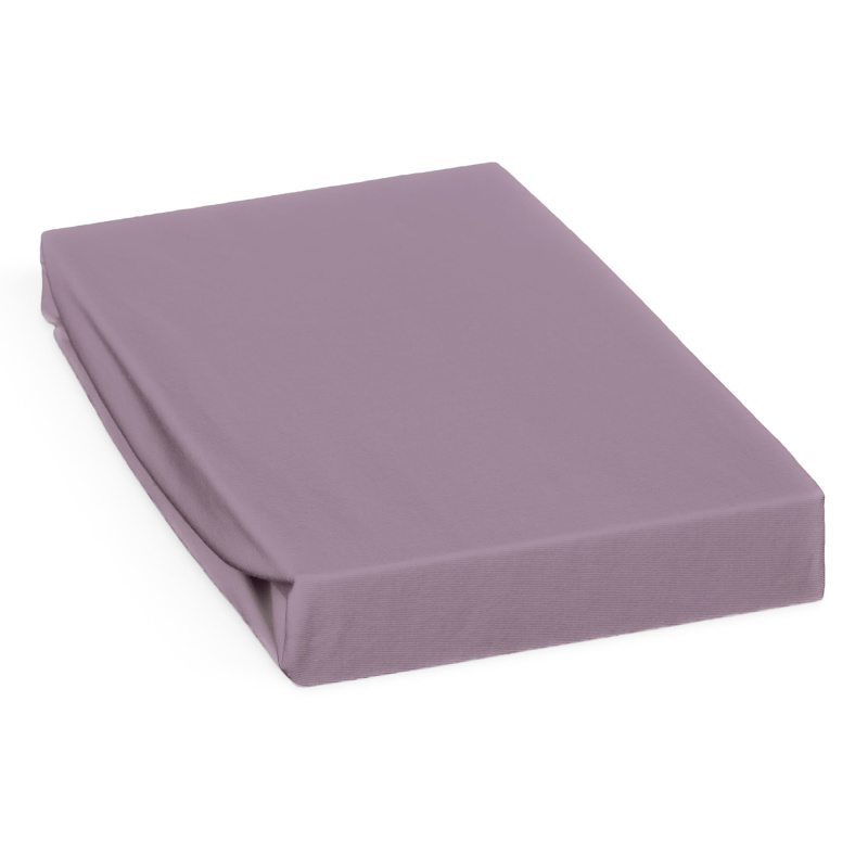 Polášek jersey prostěradlo 60x120cm, šeříkové (fialové)