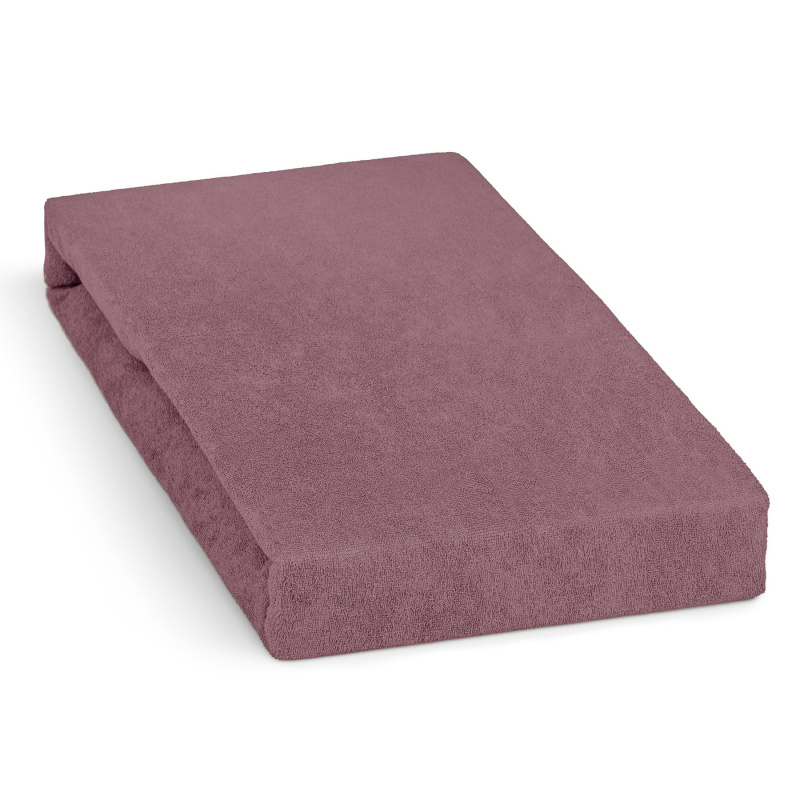 Polášek froté prostěradlo 140x200cm, šeříkové (fialové)