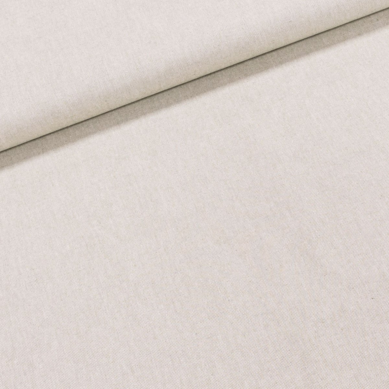 Směsové plátno F409, zeleno-béžová žíhaná, š.140cm (látka v metráži)