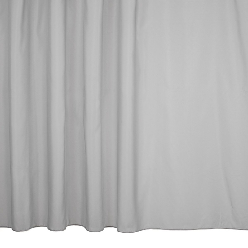 Rand voálová záclona UNI J2220/10 s olůvkem, šedá, výška 110cm ( v metráži)