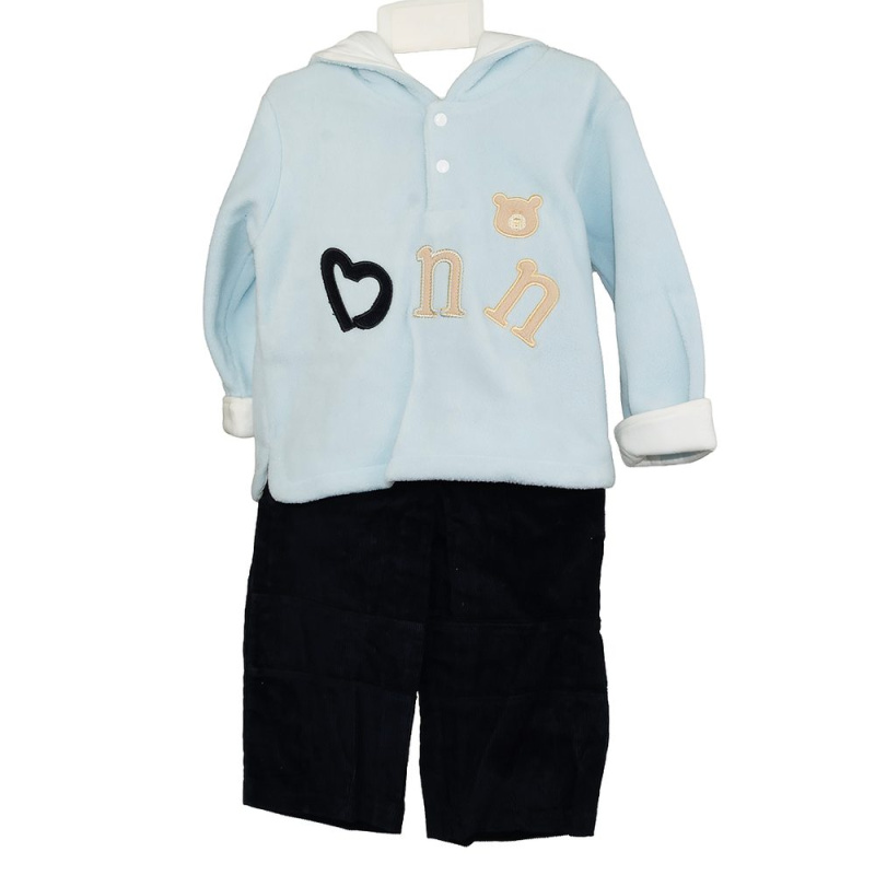 Kojenecký chlapecký set, Pidilidi, 950485, modrá - 62/68 | 3-6m