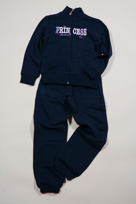 tepl. souprava, Wendee, FS22138-1, modrá - 110 | 5let