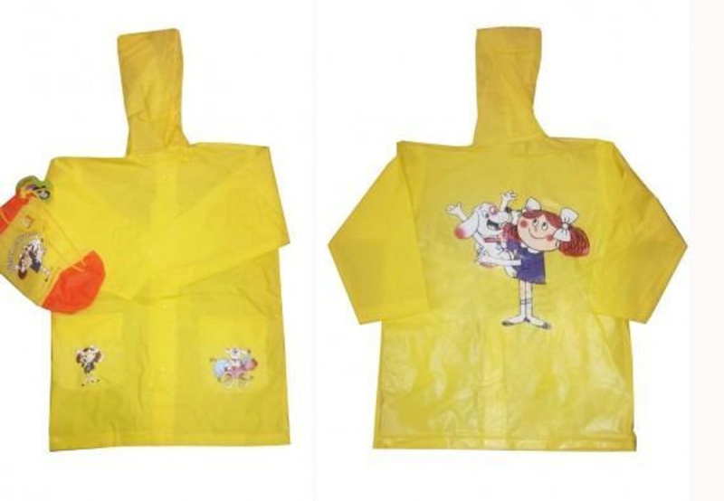 Pláštěnka Káťa a Škubánek, Pidilidi, PL25, žlutá - 116 | 6let