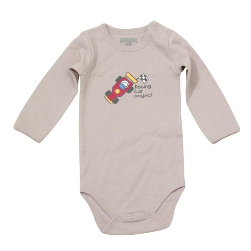 Body kojenecké šedá, Pidilidi, PD796 - 56/62 | 0-3m