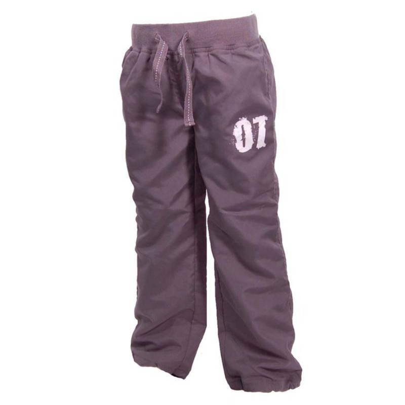 kalhoty sportovní, Bugga, PD713, hnědá - 110 | 5let