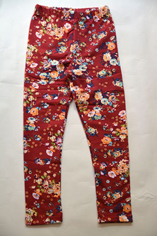 legíny dívčí, Wendee, TU0201, vínová - 152 | 12let