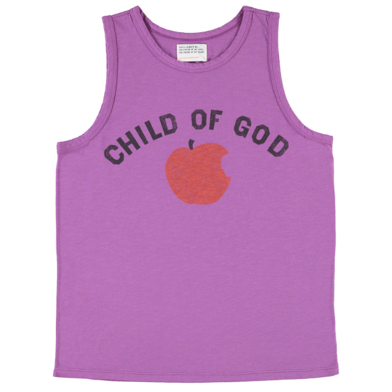 SISTERS DEPARTMENT SISTERS DEPARTMEN Dámský top fuschia - child of God Velikost: XS