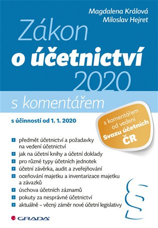 Zákon o účetnictví 2020