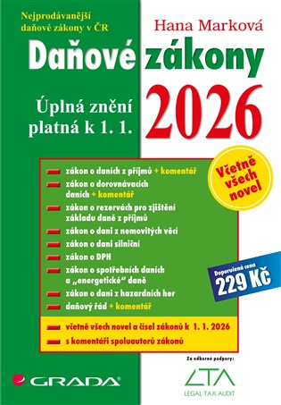 Daňové zákony 2026