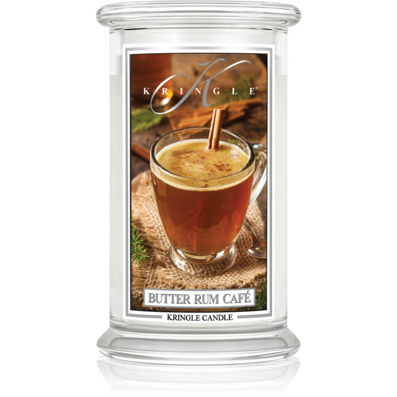 Kringle Candle Butter Rum Café vonná svíčka 624 g