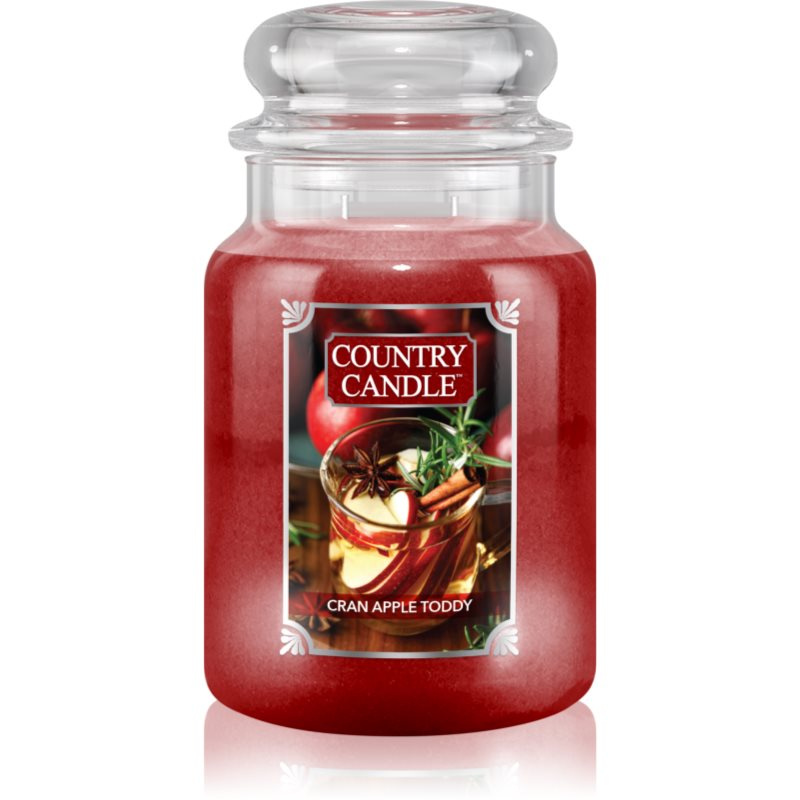 Country Candle Cran Apple Toddy vonná svíčka 680 g