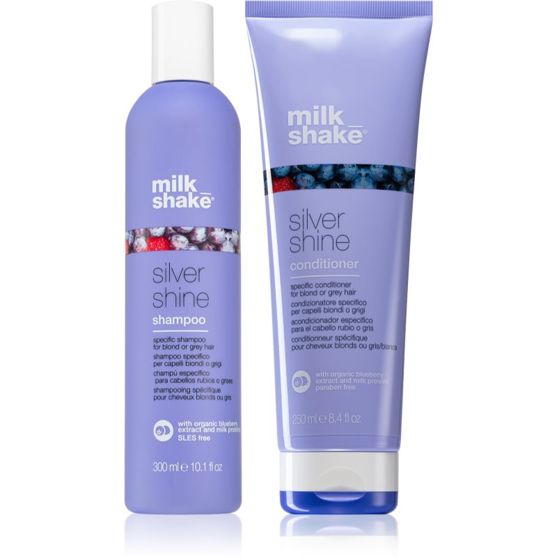 Milk Shake Silver Shine šampon a kondicionér neutralizující žluté tóny