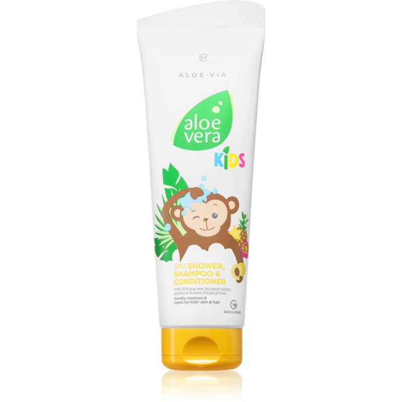 LR Aloe Vera Kids 3 v 1 šampon, kondicionér a sprchový gel pro děti 250 ml