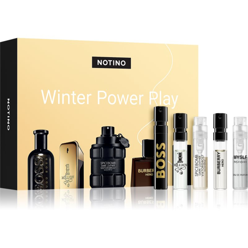 Beauty Discovery Box Notino Winter Power Play sada pro muže