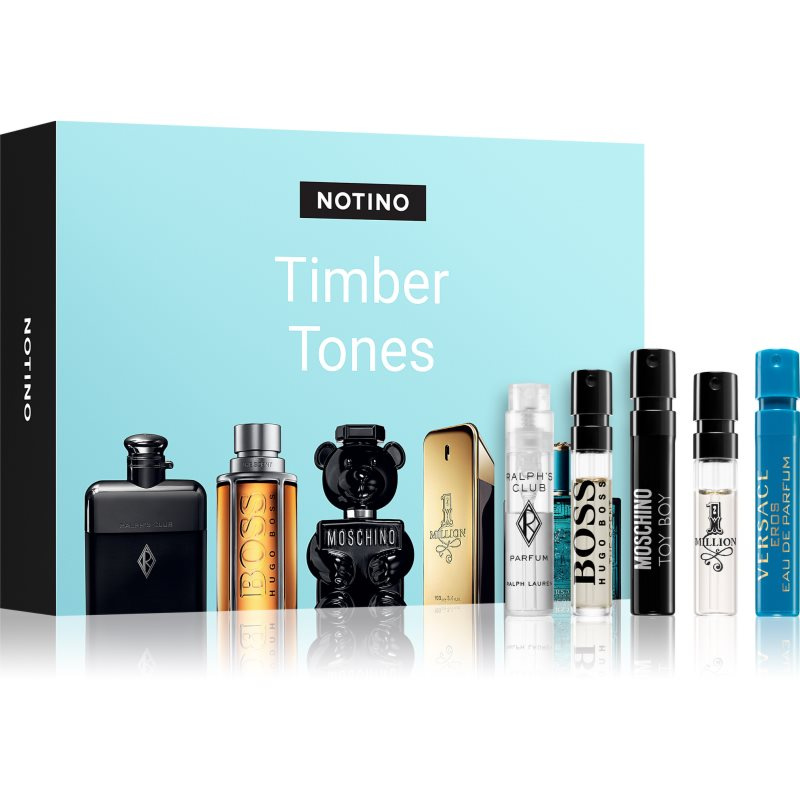 Beauty Discovery Box Notino Timber Tones sada pro muže