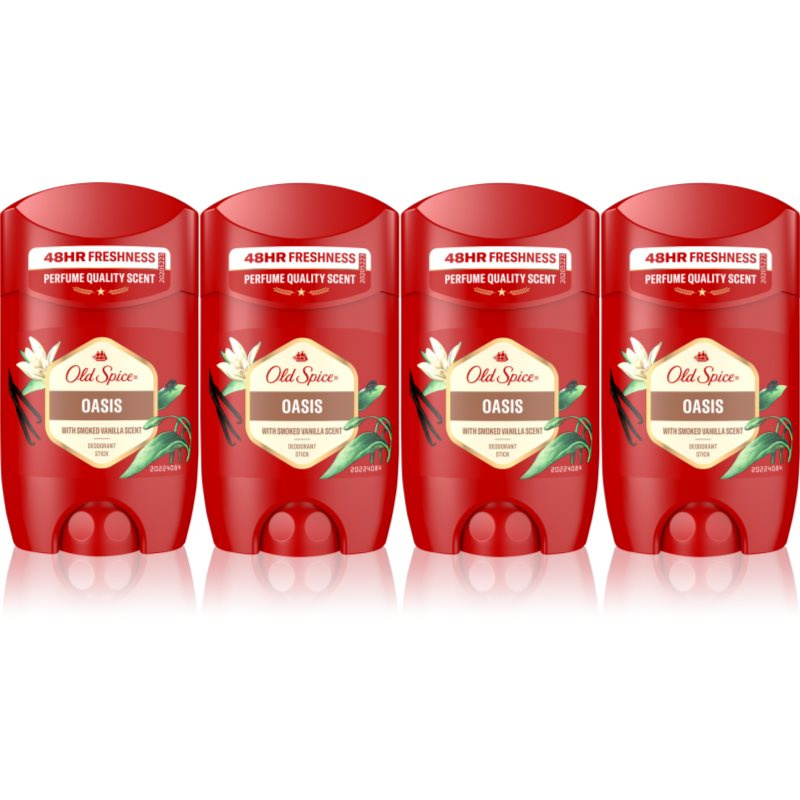 Old Spice Oasis výhodné balení tuhých deodorantů pro muže