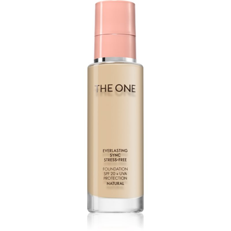 Oriflame The One Everlasting Sync Stress-Free dlouhotrvající make-up SPF 20 odstín Vanilla Neutral 30 ml