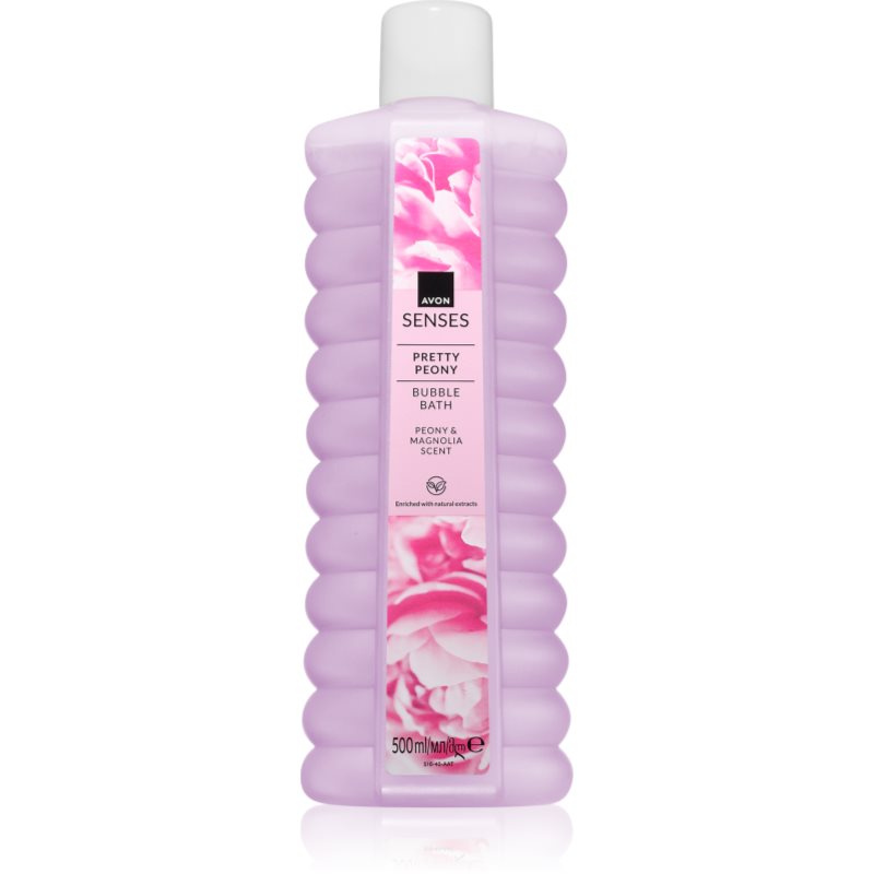 Avon Senses Pretty Peony & Magnolia pěna do koupele 500 ml