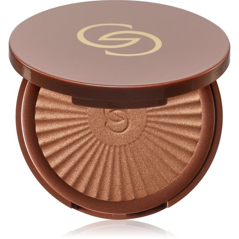 Oriflame Giordani Gold Essenza třpytivý bronzující pudr odstín Sun-Kissed Bronze 9.5 g