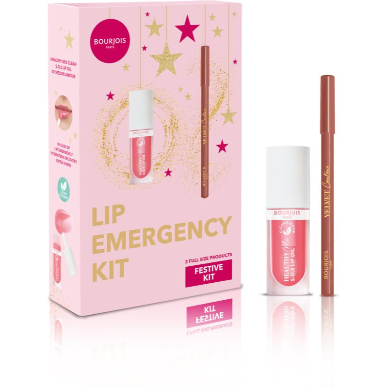 Bourjois Lip Emergency Kit vánoční dárková sada