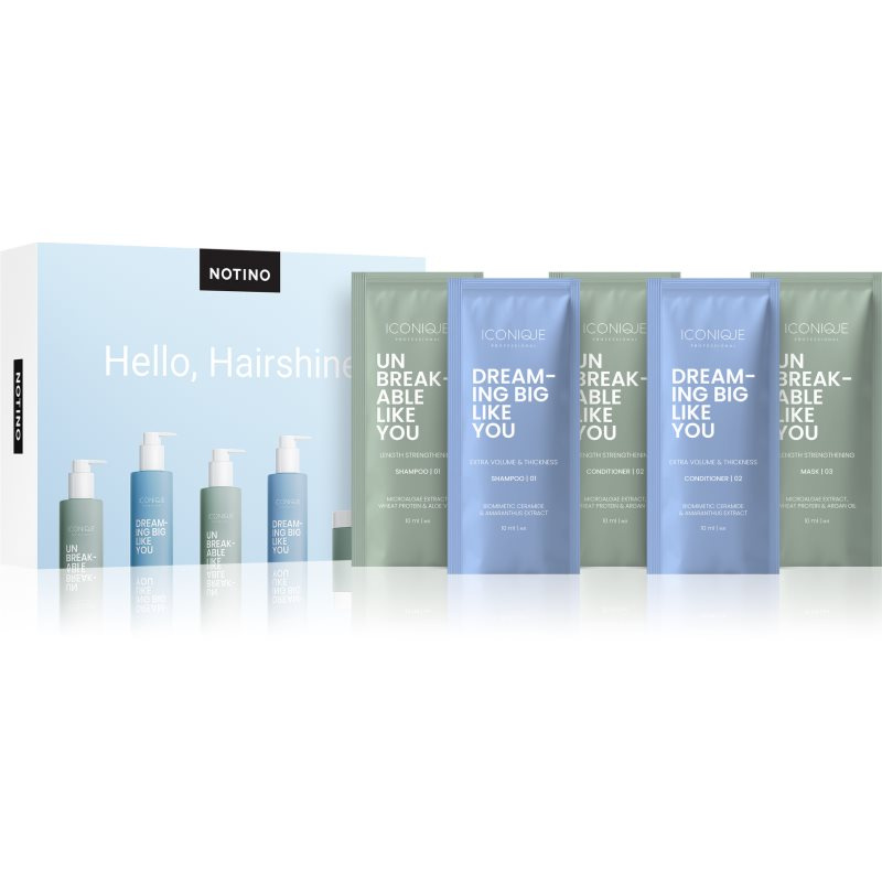 Beauty Discovery Box Notino Hello, Hairshine! sada pro ženy