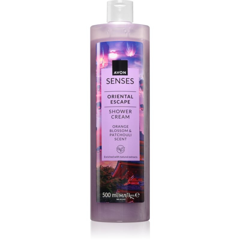 Avon Senses Oriental Escape sprchový krém s parfemací 500 ml
