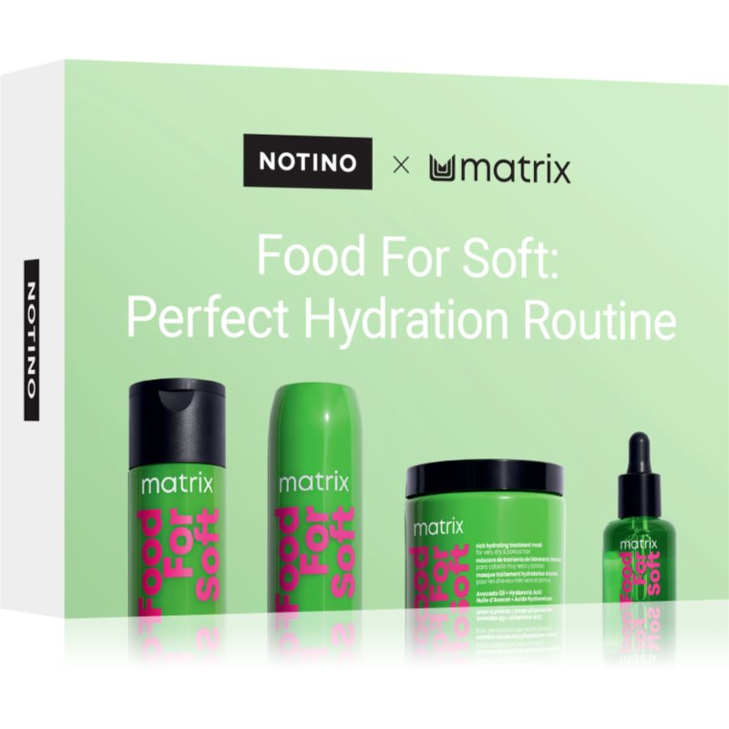 Beauty Discovery Box Notino × Matrix – Food for Soft: Perfect Hydration Routine sada pro ženy