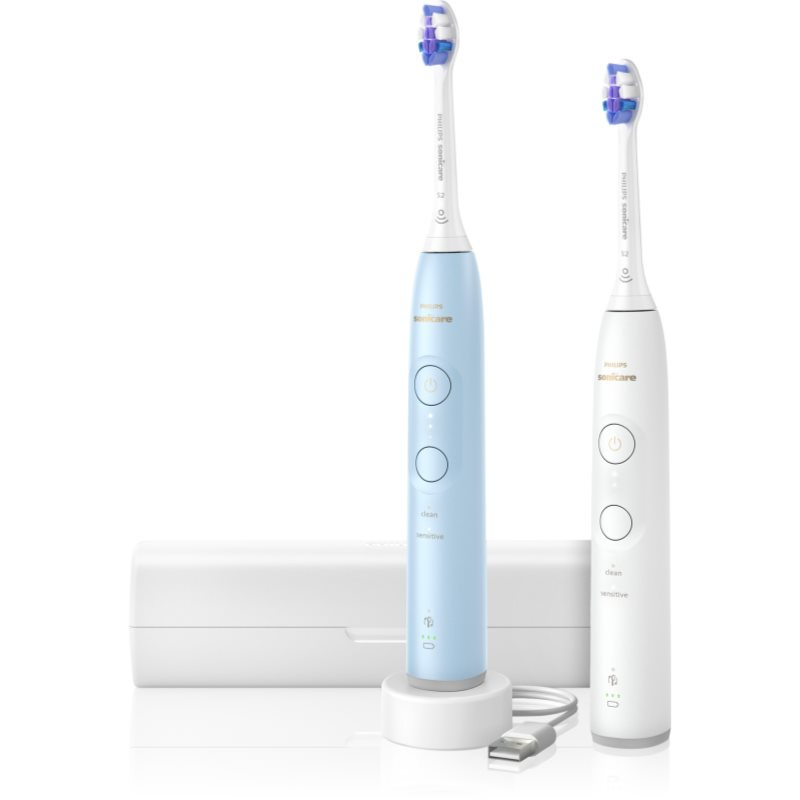 Philips Sonicare 6100 sada zubní péče 2 ks