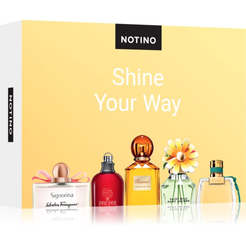 Beauty Discovery Box Notino Shine Your Way sada pro ženy
