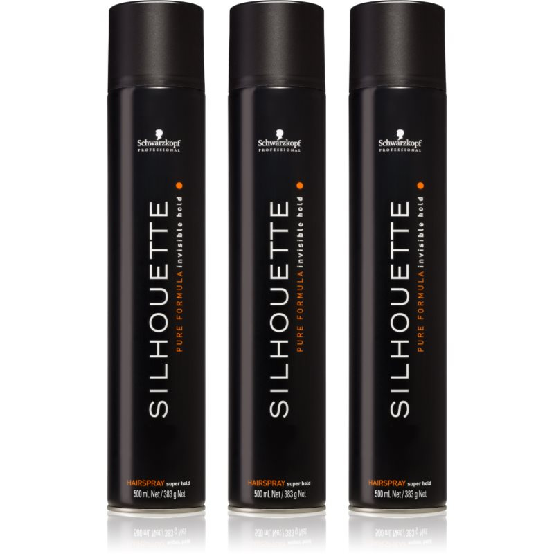 Schwarzkopf Professional Silhouette Super Hold silný lak na vlasy výhodné balení