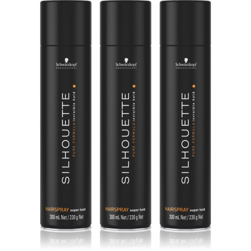Schwarzkopf Professional Silhouette Super Hold silný lak na vlasy výhodné balení
