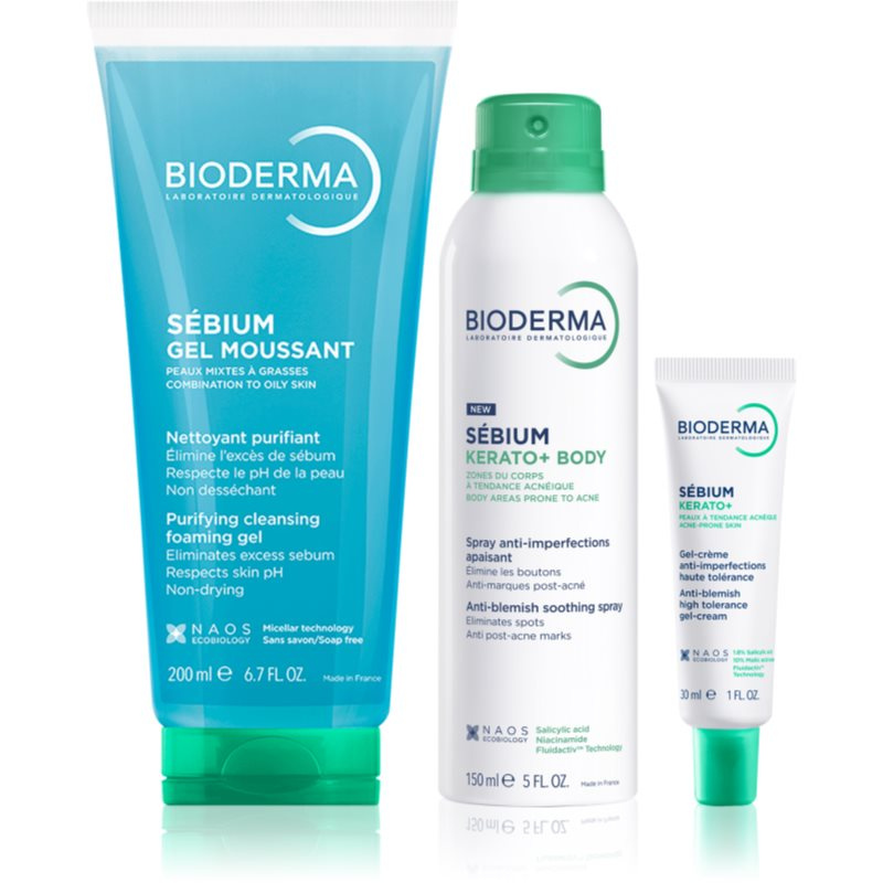 Bioderma Sébium Acne Care Set sada pro mastnou pleť se sklonem k akné 1 ks