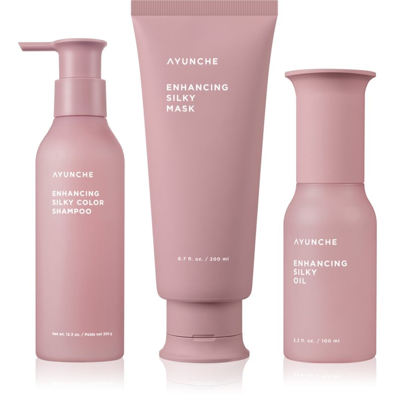 AYUNCHE Enhancing Silky sada pro poškozené vlasy