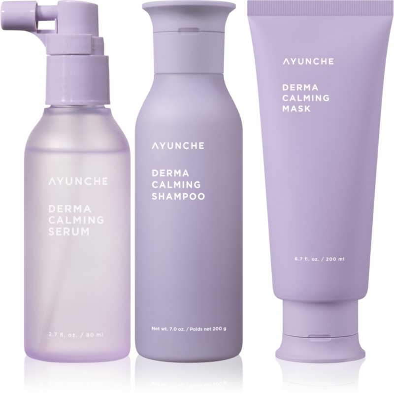 AYUNCHE Derma Calming sada pro suchou a citlivou pokožku hlavy