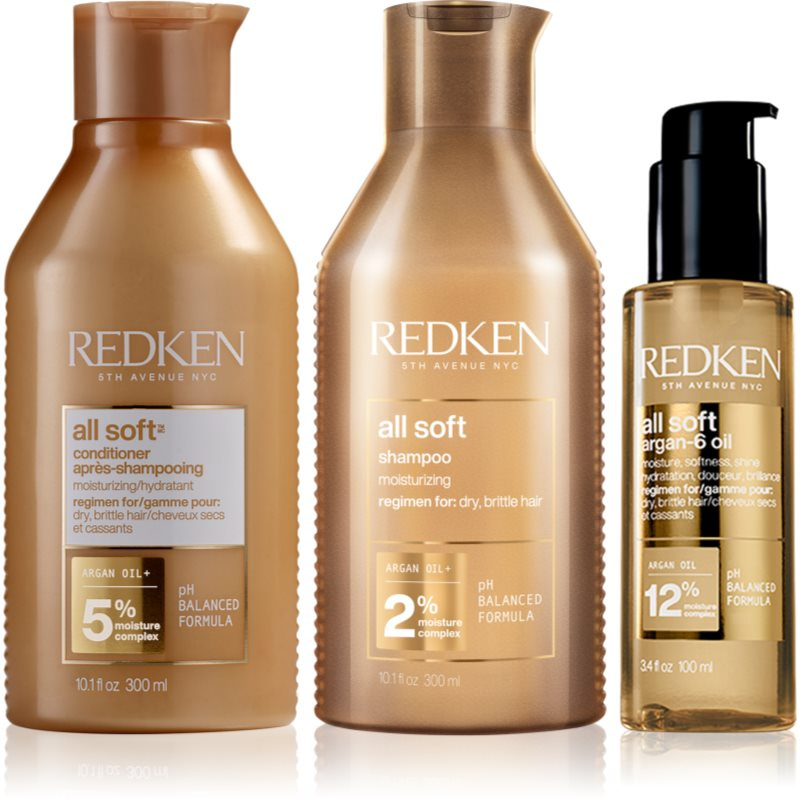 Redken All Soft sada pro suché a křehké vlasy