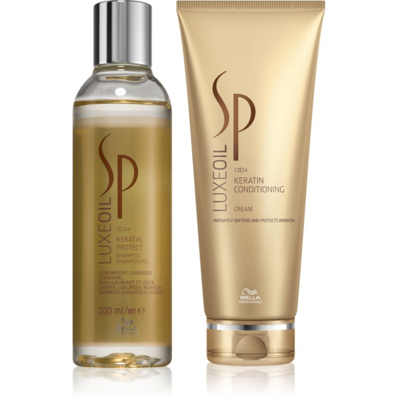 Wella Professionals SP Luxe Oil sada sada pro poškozené vlasy 2 ks