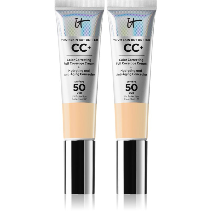 IT Cosmetics Your Skin But Better CC+ light meidum Duopack sada