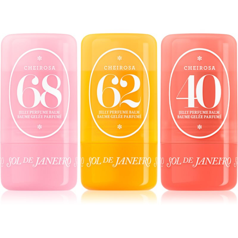 Sol de Janeiro Jelly Perfume Balm Trio sada pro ženy