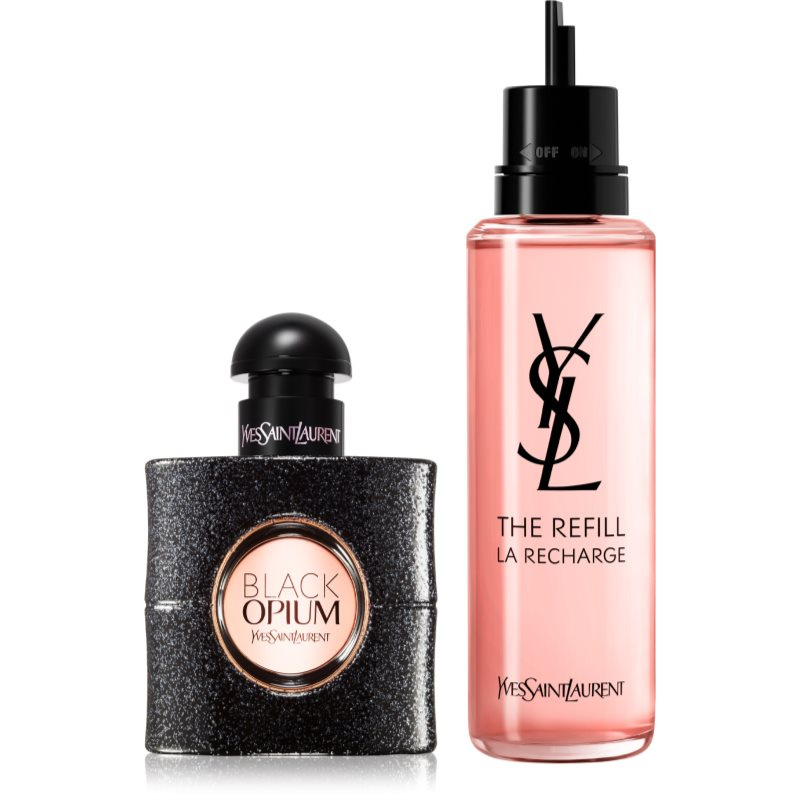 Yves Saint Laurent Black Opium Refill Set sada pro ženy