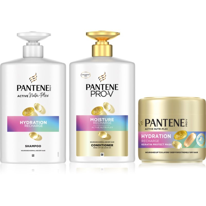Pantene Pro-V Active Nutri Plex Hydration Recharge sada pro posílení vlasů