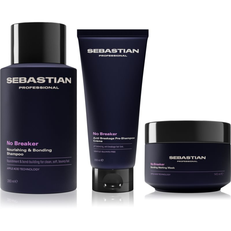 Sebastian Professional No.Breaker Bundle sada pro oslabené vlasy 3 ks