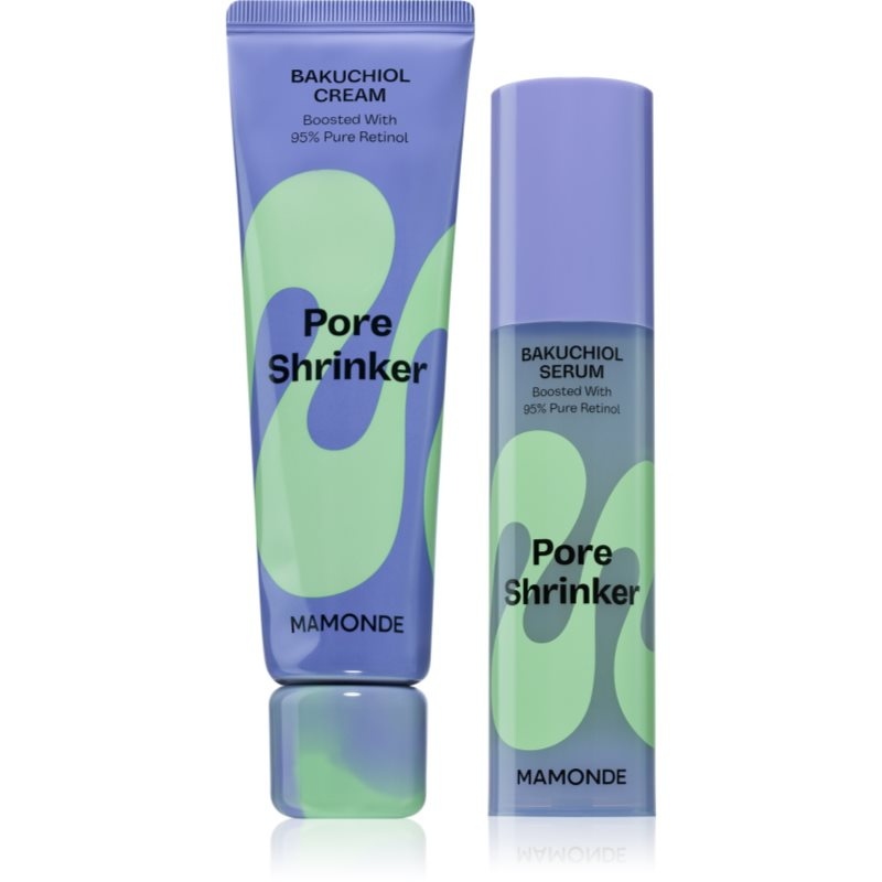 MAMONDE Pore Shrinker Bakuchiol sada pro hydrataci pleti a minimalizaci pórů