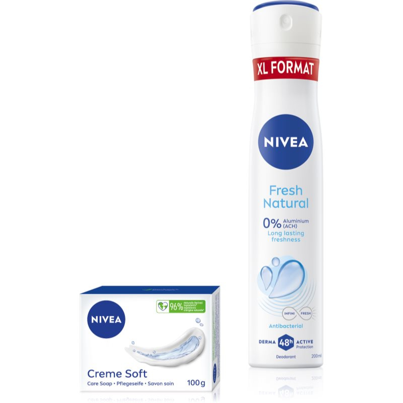 NIVEA Creme Soft sada na tělo