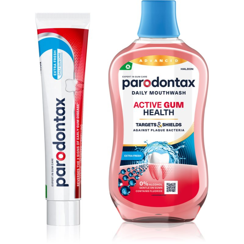 Parodontax Extra Fresh & Active Gum Health sada na zuby