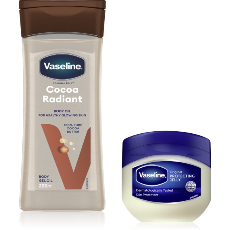 Vaseline Cocoa Radiant sada na tělo