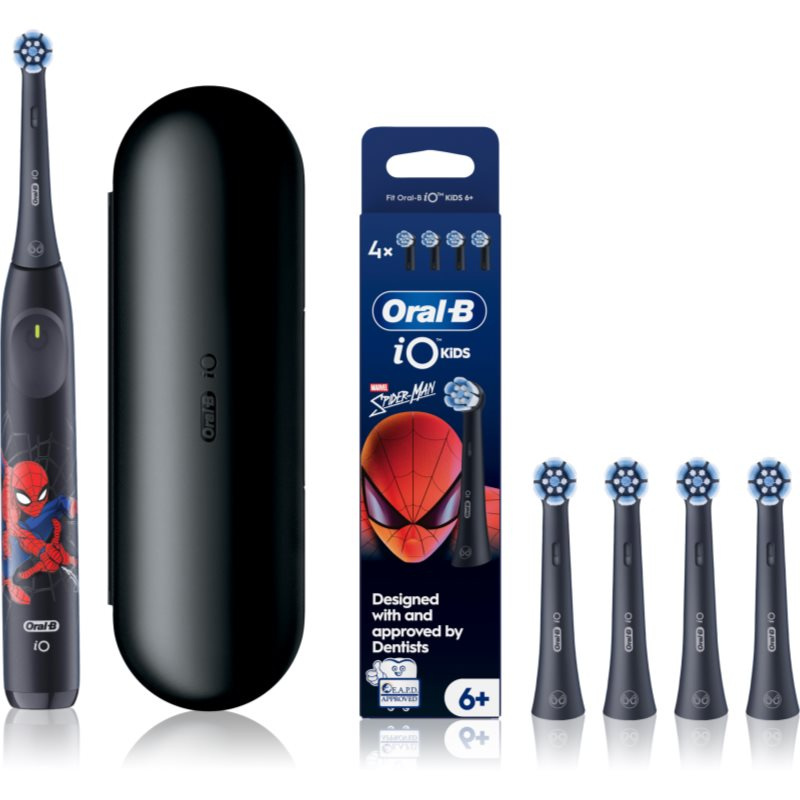 Oral-B iO Kids Marvel Spiderman sada zubních kartáčků a náhradních hlavic pro děti