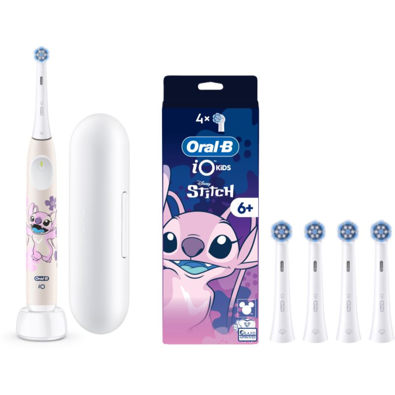 Oral-B iO Kids Disney Stitch Angel set zubního kartáčku a náhradních hlavic