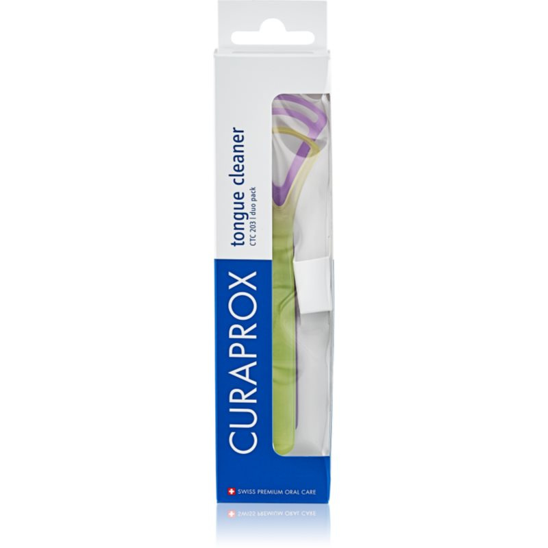 Curaprox Tongue Cleaner CTC 203 škrabky na jazyk 2 ks