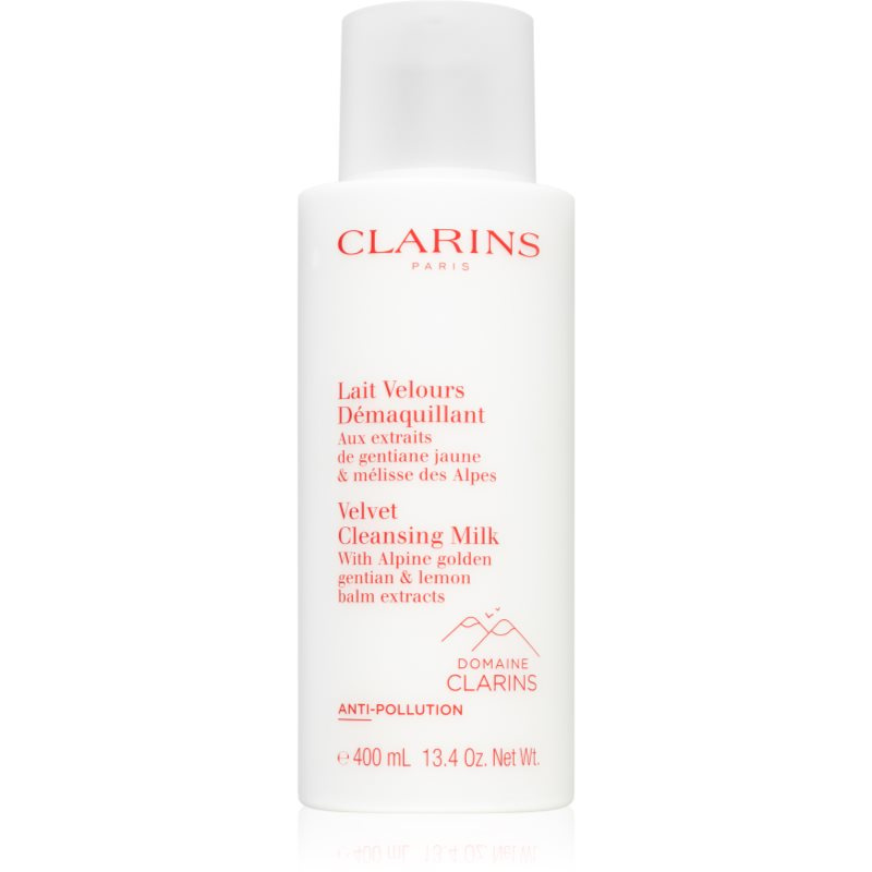 Clarins Velvet Cleansing Milk jemné čisticí mléko 400 ml