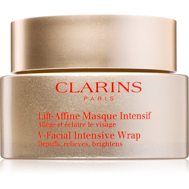 Clarins V-Facial Intensive Wrap rozjasňující pleťová maska 75 ml